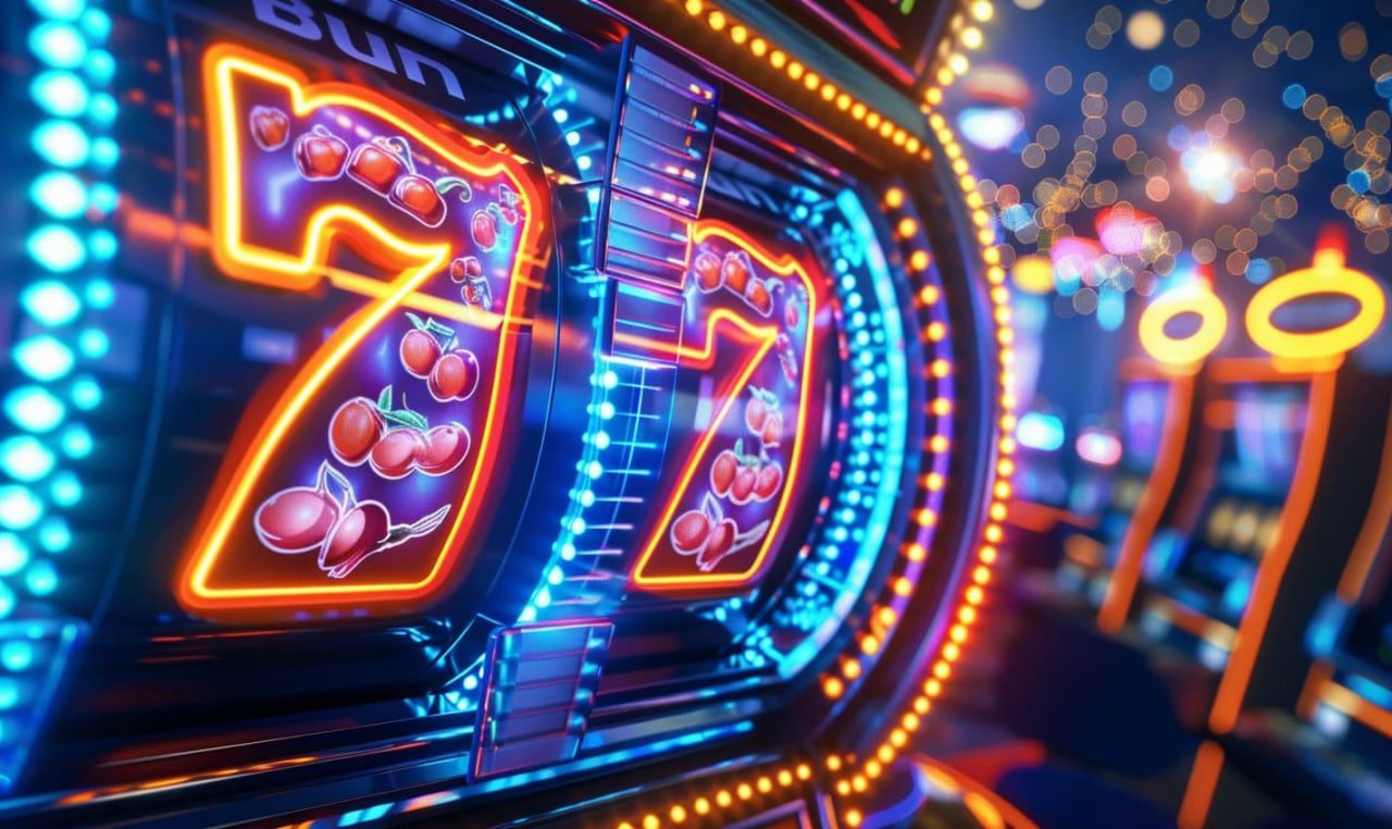 Pengguna membaca syarat bonus lewat mobile